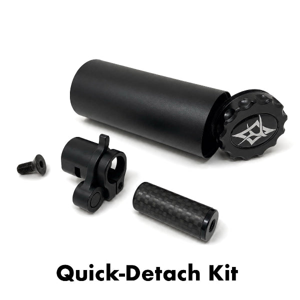 Cache-Bar Quick Detach Stabilizer and/or Back-Bar System