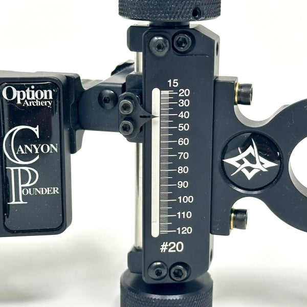 RIGHT HAND Speed Specific Laser Engraved Sight Scale for Canyon Pounder