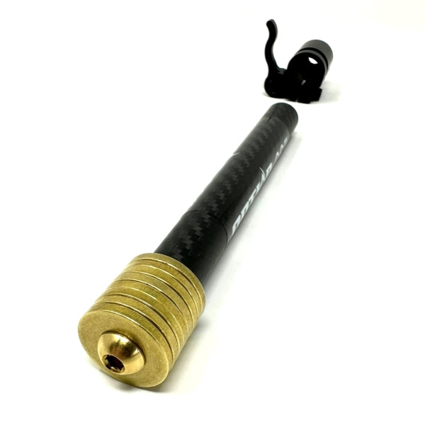 Option Archery Stabilizer (or Back-Bar) with Quick-Detach Mount and Weight Stack