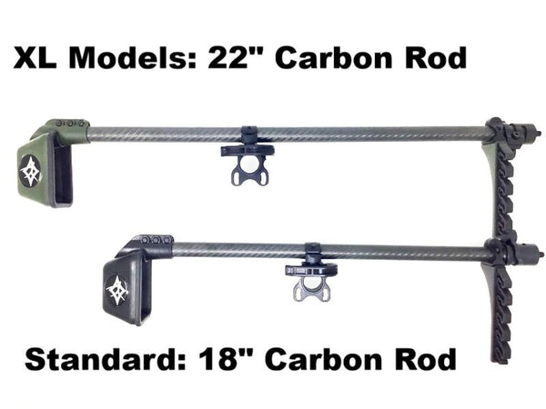 5 Arrow Quivalizer with Molded Hood and Carbon Tube - Option 5 Arrow Quivalizer with Molded Hood and Carbon Tube - Option