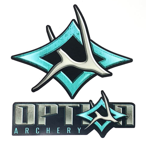 Option Logo and Icon Decal Sticker Set