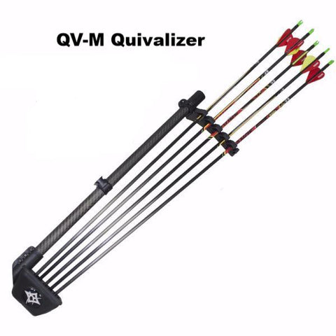 QV-M (Black) Quivalizer with Carbon Rod & Molded Hood