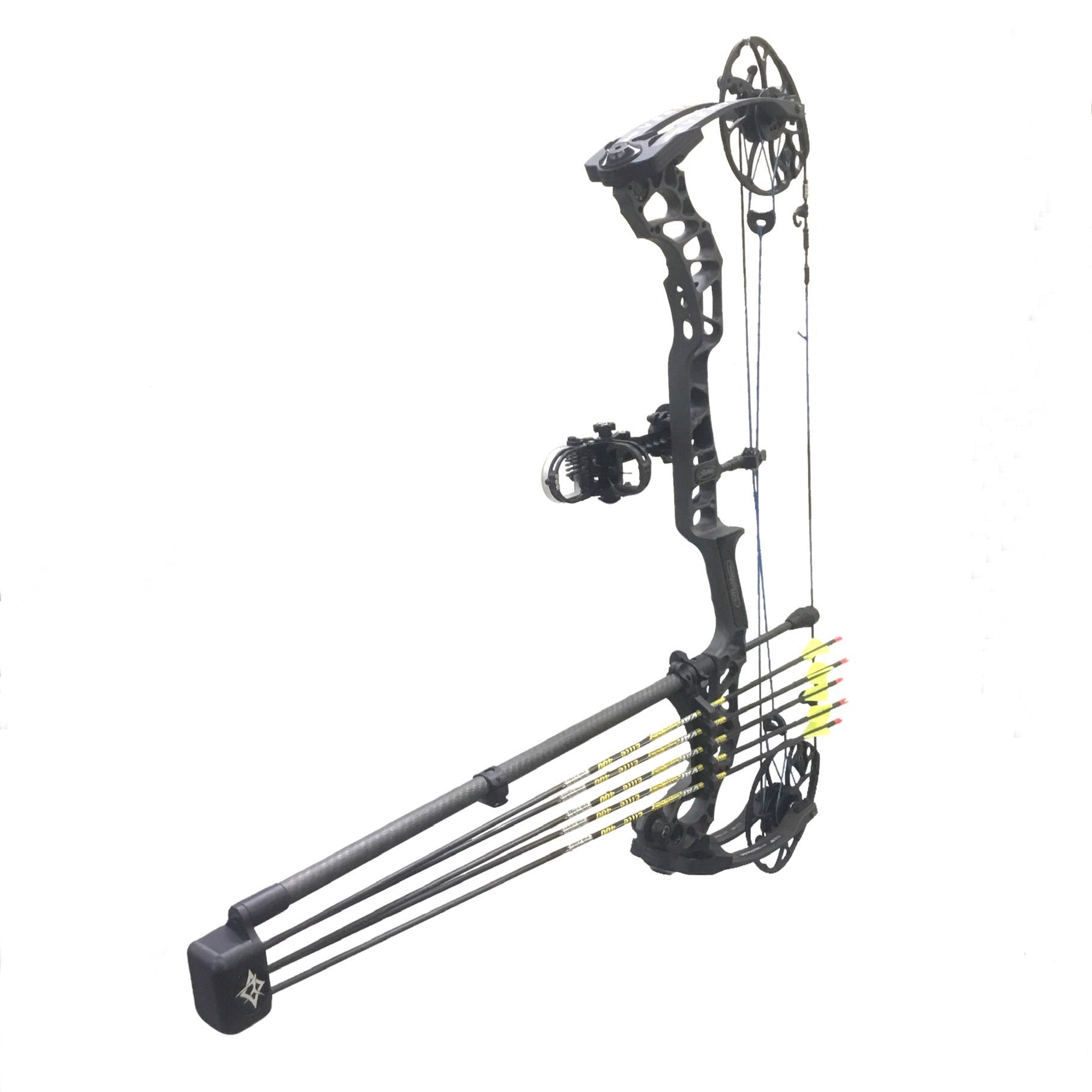 SHARROW Archery Arrow Quiver Scalable Holder Arrow Tube with 63-102cm